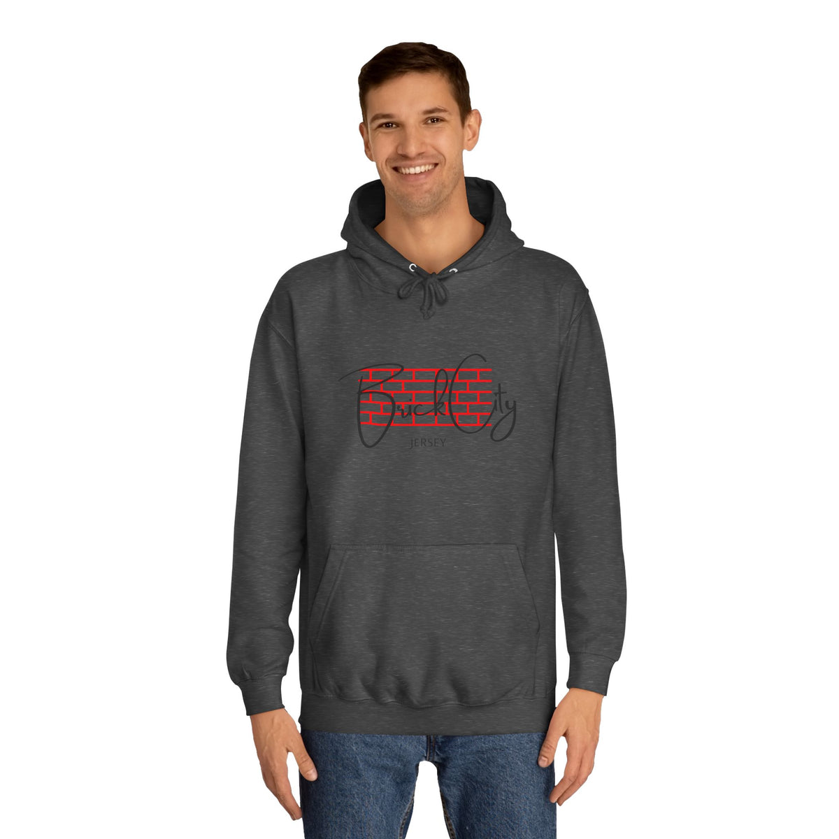 Brick City Hoodie – Retro Grid Script Design