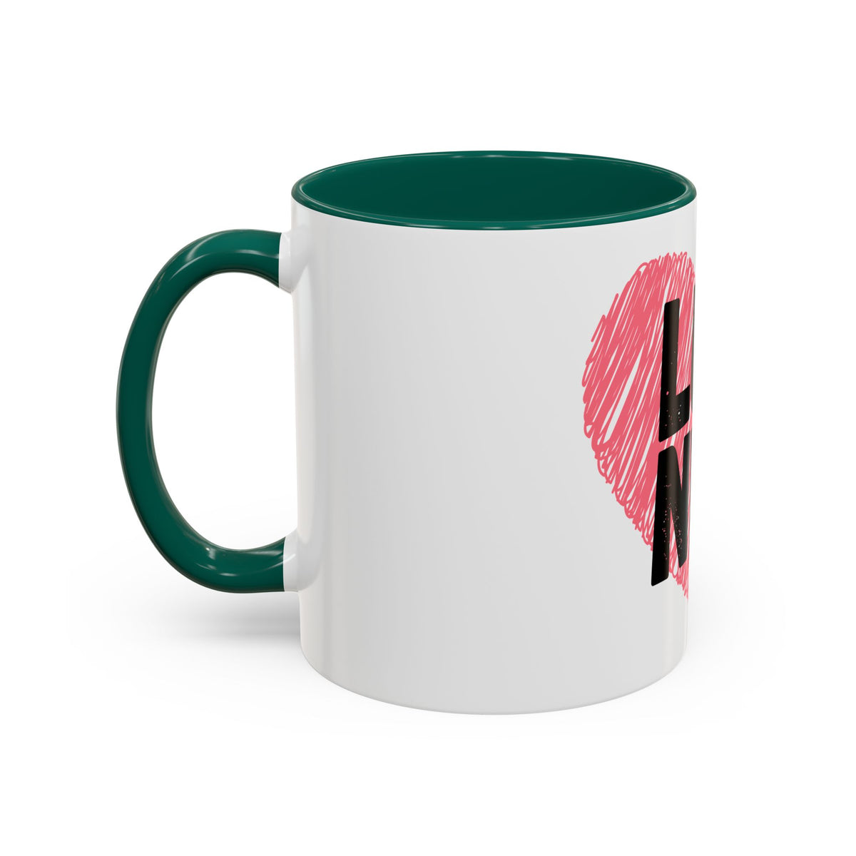 LUV NWK Heart Mug — New York/Nwk Pride Coffee Cup (11oz & 15oz)