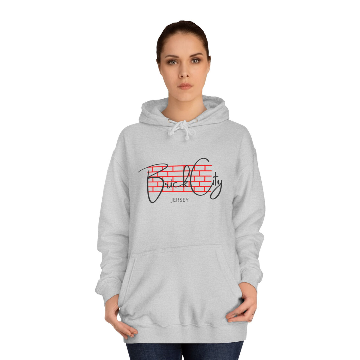 Brick City Hoodie – Retro Grid Script Design