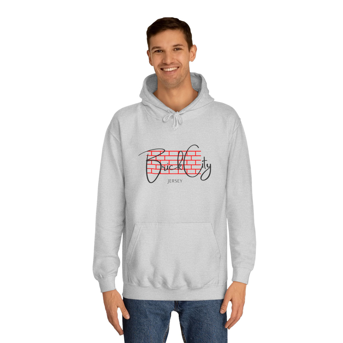 Brick City Hoodie – Retro Grid Script Design