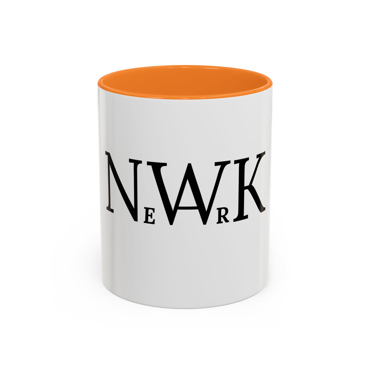 Newark  Mug — Black-Accent Coffee Cup (11oz & 15oz)