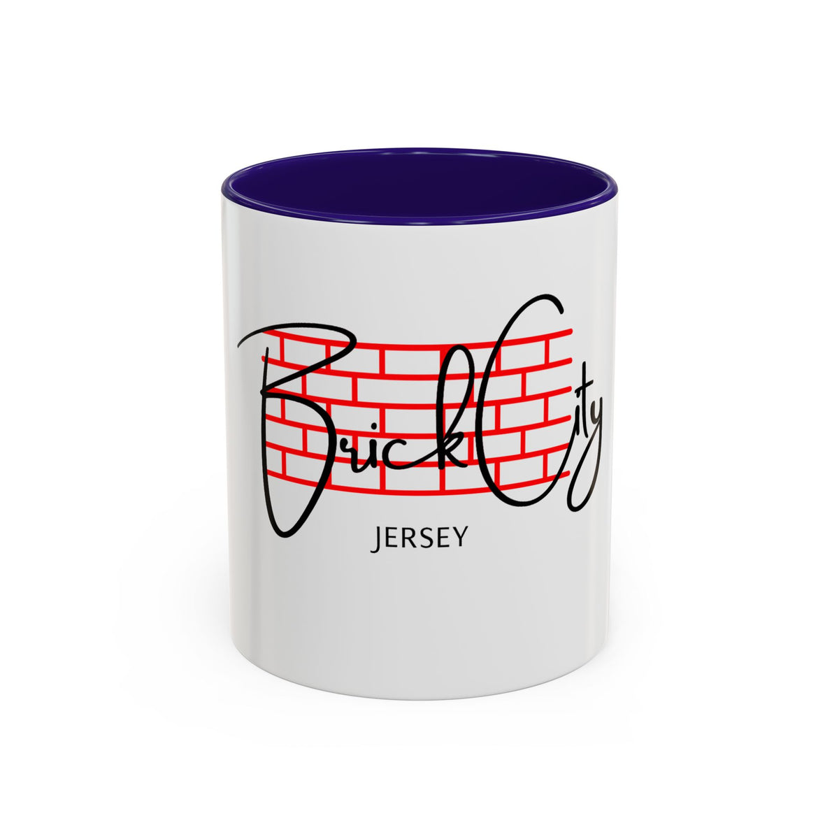 Brick City Jersey Coffee Mug – Color Accent 11oz & 15oz