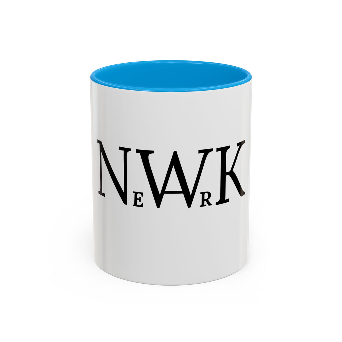 Newark  Mug — Black-Accent Coffee Cup (11oz & 15oz)