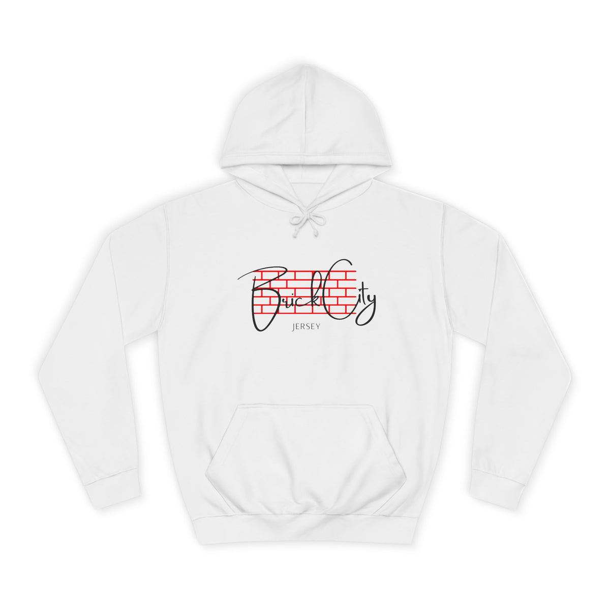 Brick City Hoodie – Retro Grid Script Design