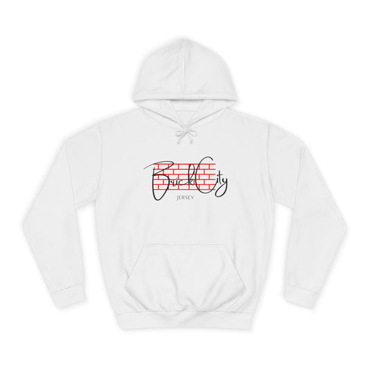 Brick City Hoodie – Retro Grid Script Design