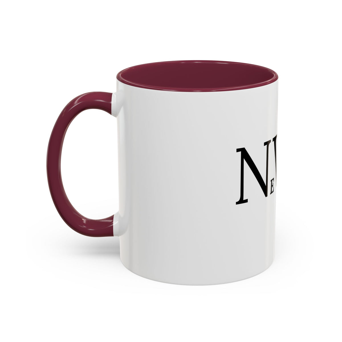 Newark  Mug — Black-Accent Coffee Cup (11oz & 15oz)