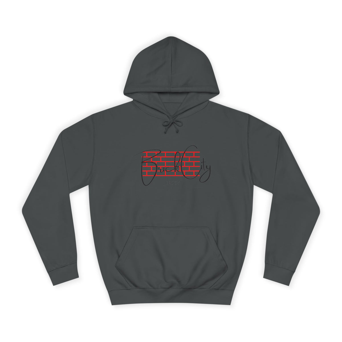 Brick City Hoodie – Retro Grid Script Design