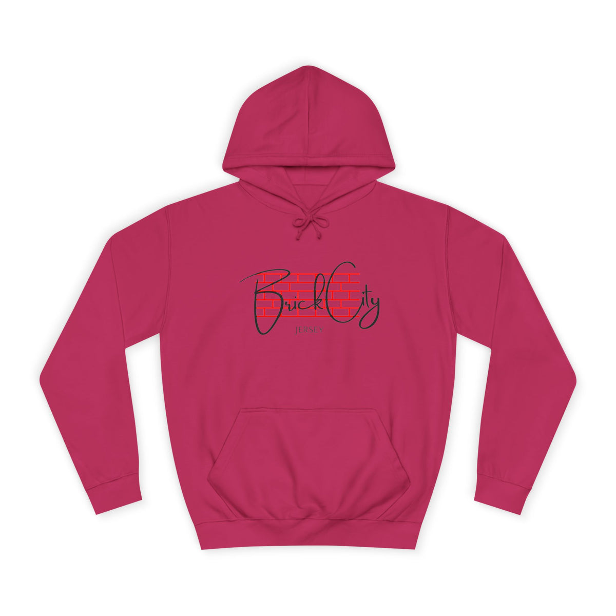 Brick City Hoodie – Retro Grid Script Design