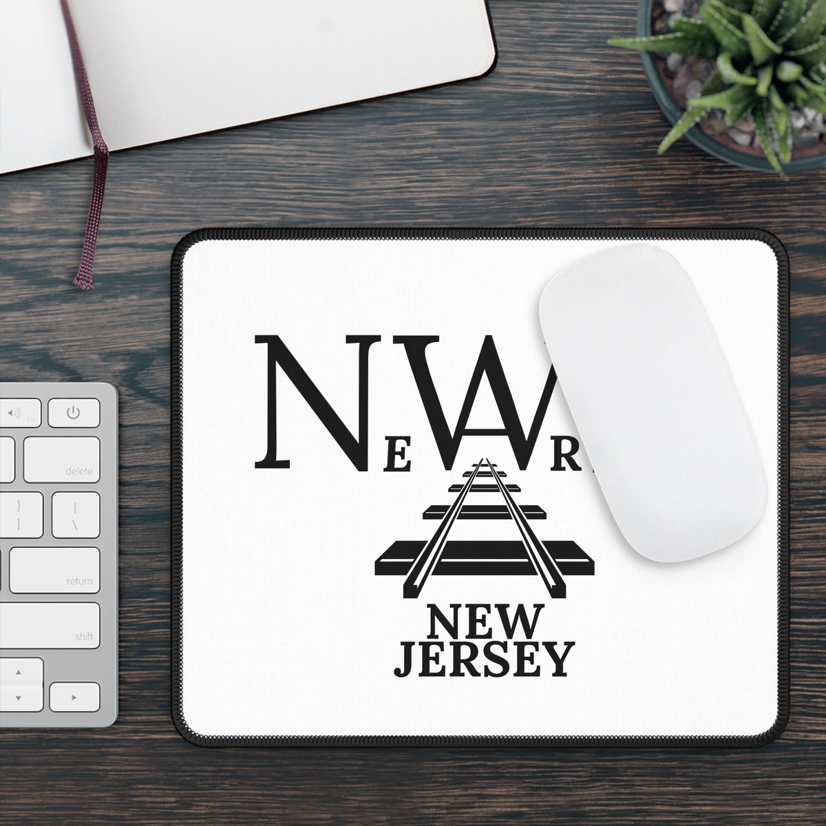 Newark NJ Railroad - Mouse Pad