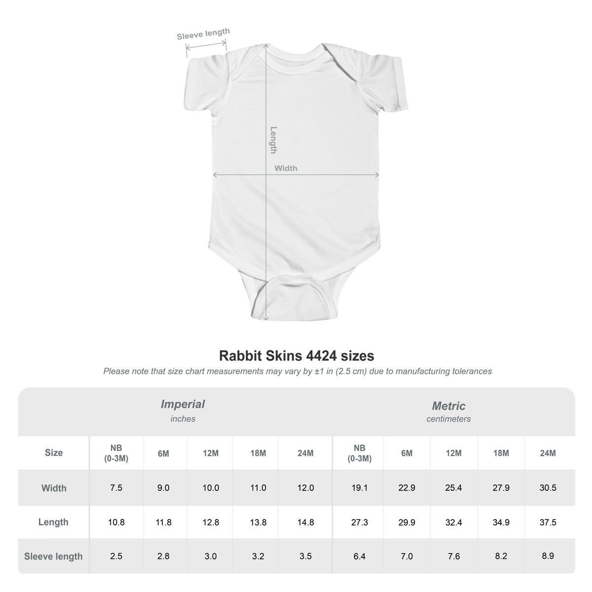 Made in Newark Infant Bodysuit — Baby Onesie with City Pride Stamp