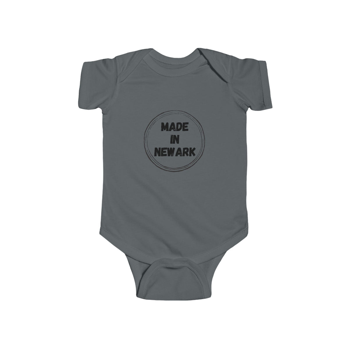 Made in Newark Infant Bodysuit — Baby Onesie with City Pride Stamp