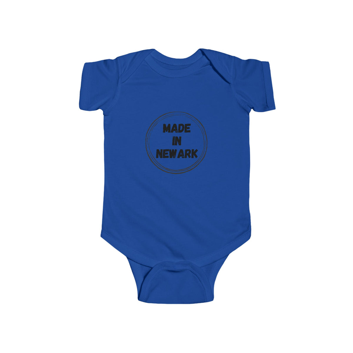 Made in Newark Infant Bodysuit — Baby Onesie with City Pride Stamp