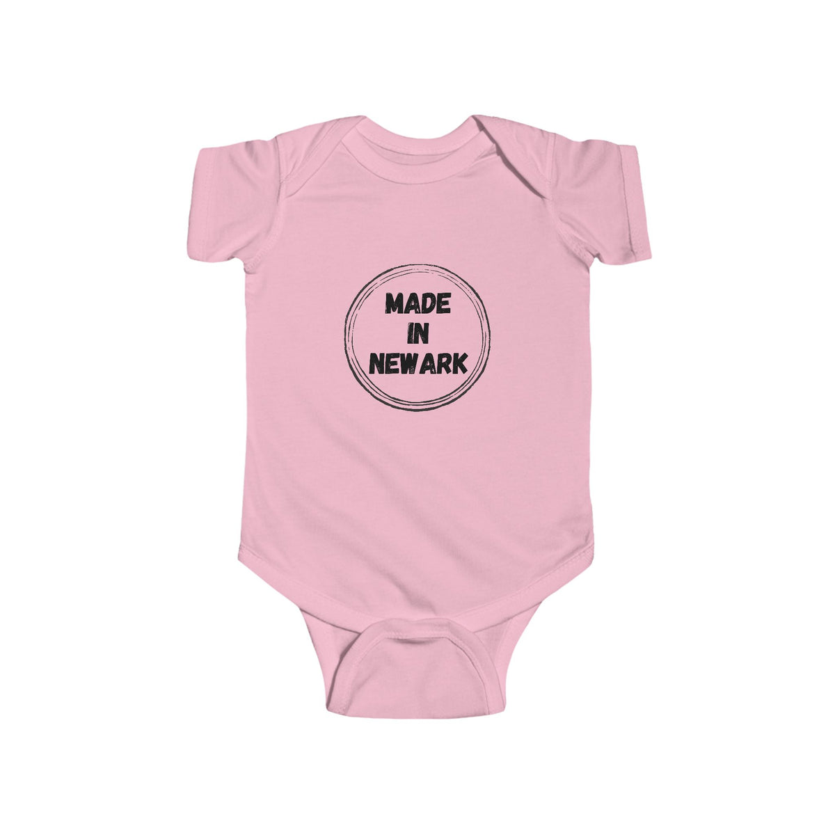 Made in Newark Infant Bodysuit — Baby Onesie with City Pride Stamp