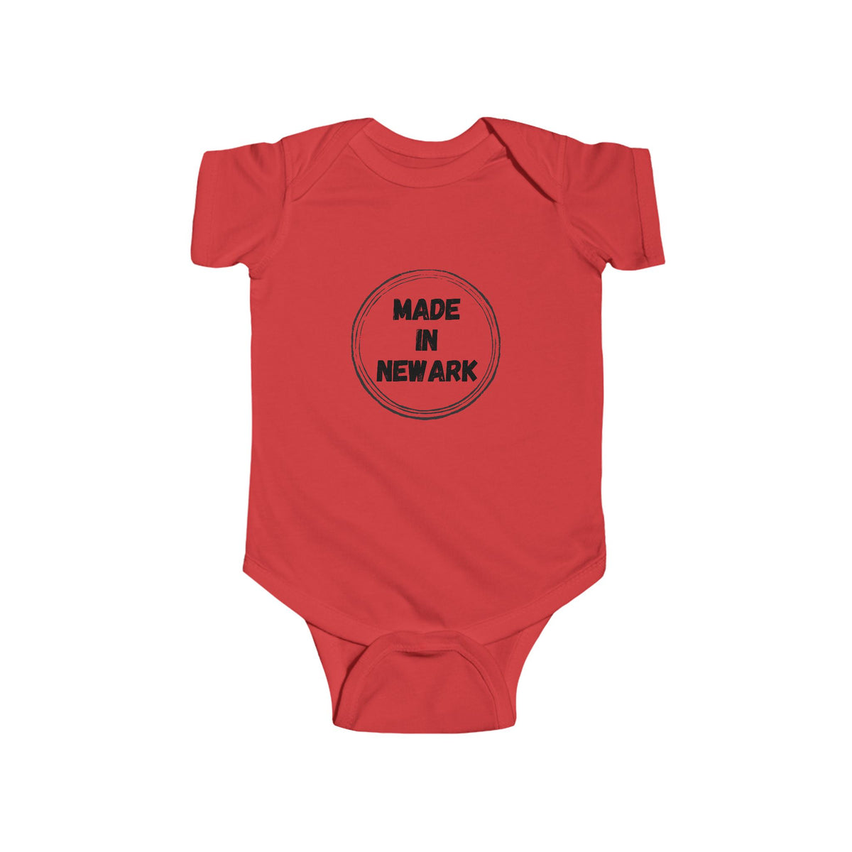 Made in Newark Infant Bodysuit — Baby Onesie with City Pride Stamp
