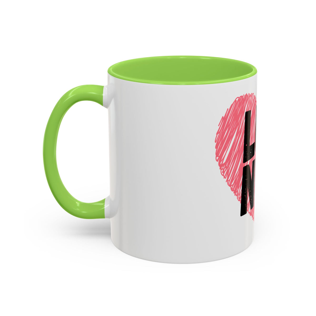 LUV NWK Heart Mug — New York/Nwk Pride Coffee Cup (11oz & 15oz)