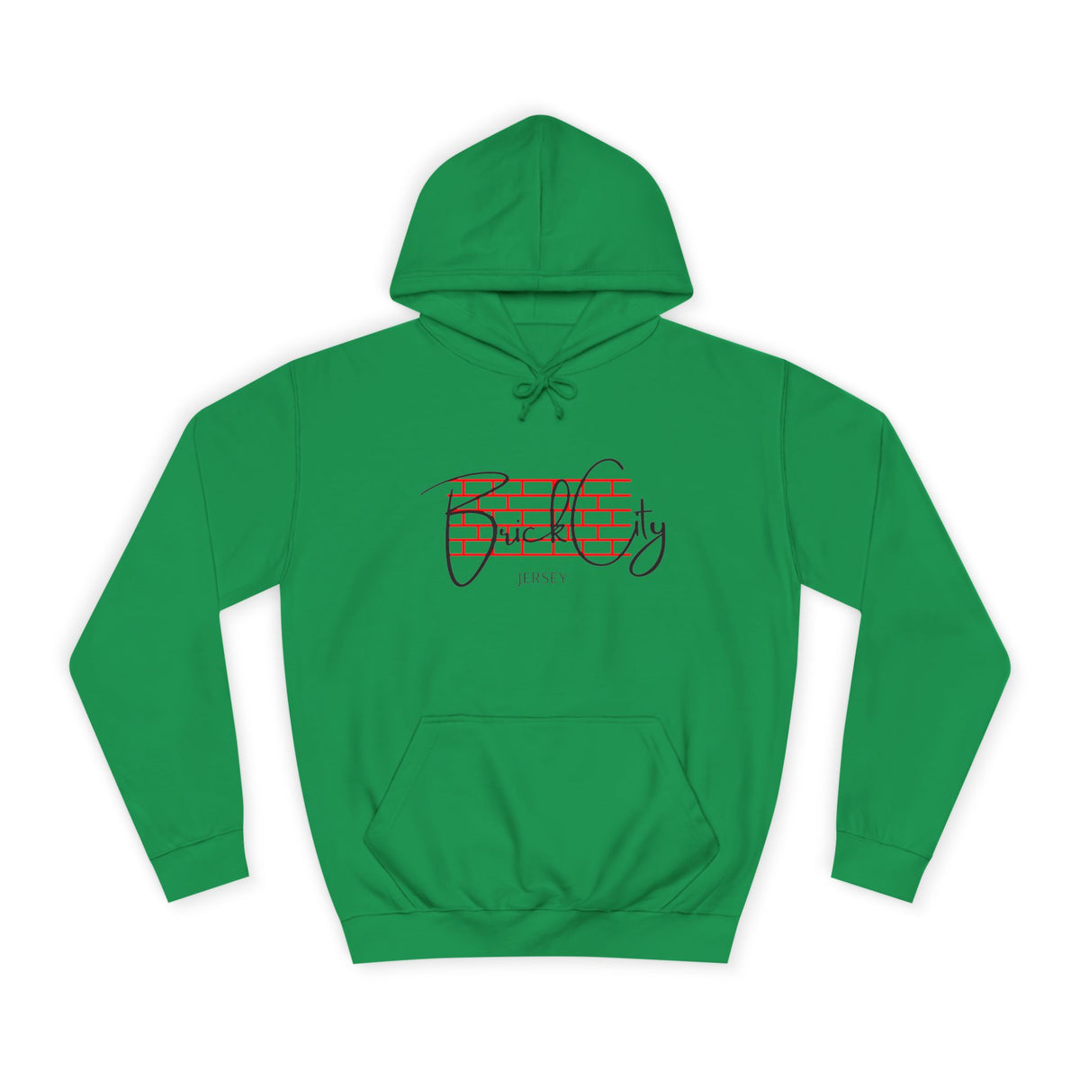 Brick City Hoodie – Retro Grid Script Design