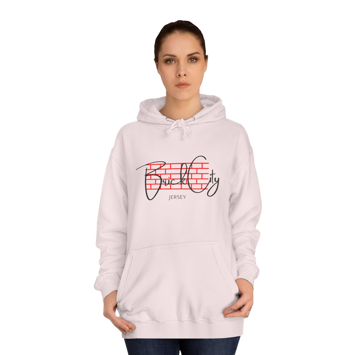 Brick City Hoodie – Retro Grid Script Design