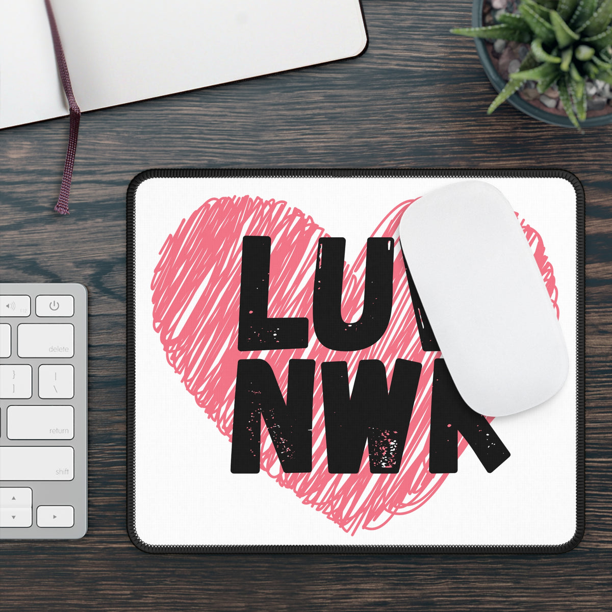 LUV NWK  —  Mouse Pad